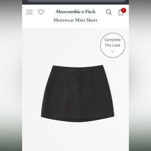 Abercrombie mini skort